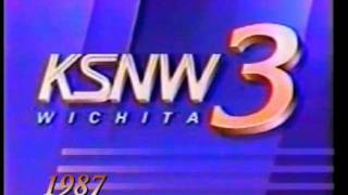 KSNW 3 NBC Ident  Timeline 1954  2010 [upl. by Rhiana]