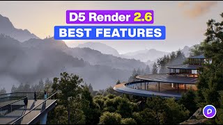 D5 Render 26 Best Features  AI Atmosphere UV Randomizer and more [upl. by Eiramoj]