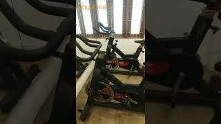 Cycling option in GYm Recumbent bike Vs spin bike cycling physiotherapy cardio fitness [upl. by Idnew]