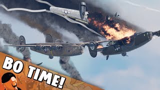 Flying The B24 Liberator In War Thunder  We Are Our Own Worst Enemies [upl. by Edniya]