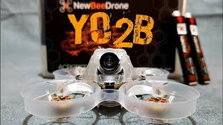 NewBeeDrone AcroBee BeeBrain Brushless 18000KV  Yo2B Production [upl. by Lorrad409]