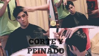 Corte y Peinado para Hombre  HairStyle Man [upl. by Neb]