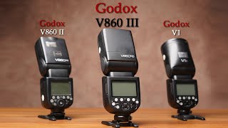 Godox V860 III vs Godox V1 vs Godox V860 II  Which one is best for you HINDI [upl. by Steffy]