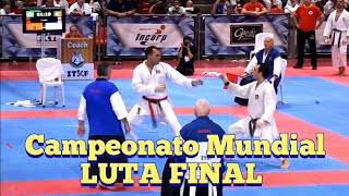 XX Campeonato Mundial de Karate Tradicional 2019  final de kumite por equipes Brasil vs Portugal [upl. by Pesvoh]