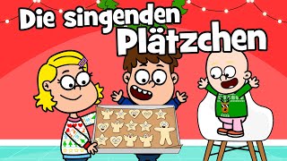 ♪ ♪ Kinderlied Weihnachtsbäckerei – Die singenden Plätzchen  Hurra Kinderlieder  Weihnachtslieder [upl. by Shewmaker452]