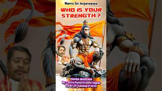 WHO IS YOUR STRENGTH  hanuman hanumanji jaihanuman jaianjaneya shivaramakrishnavajjala [upl. by Rehpotsihrc]