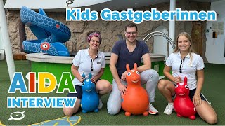 AIDA Kids Club Gastgeberinnen verraten Darauf dürfen sich kleine Gäste freuen [upl. by Sykleb]