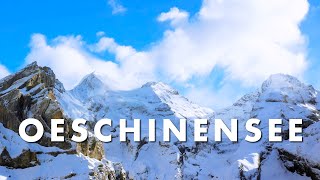 Oeschinensee Winter  Exploring Switzerland 38  4K [upl. by Mcclure861]