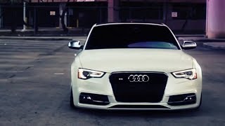 Audi S5 Bagged on 20 Vossen CVT Directional Wheels  Rims [upl. by Alliuqaj]