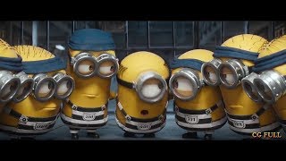 Minions escapes from jail Despicable me 3 2017 Hd [upl. by Sivad562]