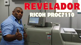 Cambio de revelador Ricoh ProC7110 [upl. by Alfonse111]