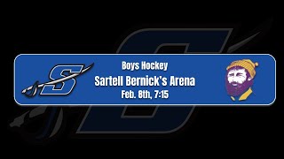 Boys Hockey Sartell vs Cloquet [upl. by Lauer]