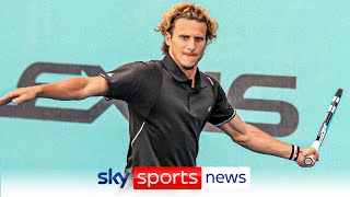 Diego Forlan to make professional tennis debut at Uruguay Open today [upl. by Gabie]