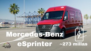 MercedesBenz eSprinter 2024 la nueva era eléctrica de la van comercial [upl. by Znarf826]