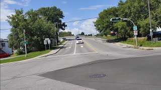 Dangerous Intersection in TroisRivieres [upl. by Yelnet602]