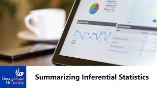 MATH 1401 Elementary Statistics Summarizing Inferential Statistics [upl. by Lennor]