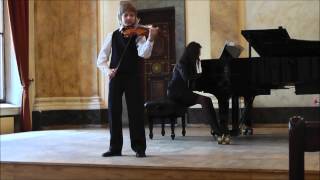 Antoni Ingielewicz 11 yo  HWieniawski  Legende op17 [upl. by Eyla]