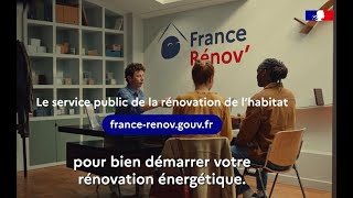 Spot FRANCE RENOV  RENOVATION AMPLEUR  GLOBALE [upl. by Yelrebmyk44]