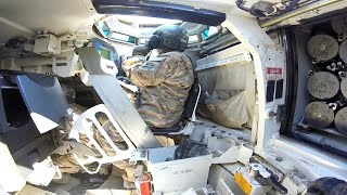 A Look Inside the M1 Abrams  POV of Tank Crewman Training [upl. by Diraj]