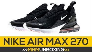 Nike Air Max 270  Unboxing  Tênis Masculino [upl. by Kcim569]