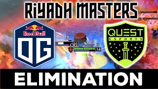 TA2000 BROODMOTHER vs TIMADO MORPH ELIMINATION  PSGQUEST vs OG  EWC RIYADH MASTERS 2024 DOTA 2 [upl. by Philippine]