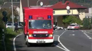 GWL  PKW Feuerwehr Hirschhorn  NEF Rot Kreuz Rhein Neckar 2823 [upl. by Esidnac]