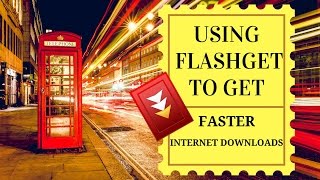 How to use Flashget to get faster internet downloads  video tutorial by TechyV [upl. by Eiboj687]