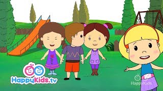 Georgie Porgie  Nursery Rhymes For Kids  Baby Songs  Happy Kids  Pattie and Pixie Show [upl. by Schlenger358]