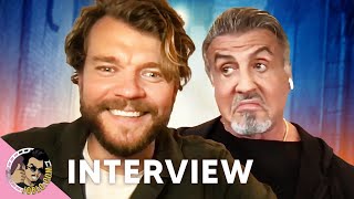 Samaritan We Interview Pilou Asbæk PLUS Sylvester Stallone On Playing A Superhero [upl. by Nyltyak50]