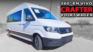 VW CRAFTER ¡Un Gran VanFurgón  Transporta 18 Pasajeros EN VIVO [upl. by Natsirt389]