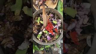 another way to prepare water yam and cocoyam africa cooking [upl. by Arries665]