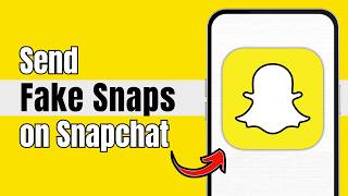 How to Send Fake Snaps on Snapchat Without Filter  Easy 2024 [upl. by Oigufer]