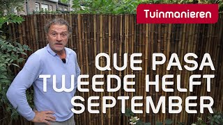 Wat te doen in de tweede helft van september 2023  Tuinmanieren [upl. by Casabonne478]