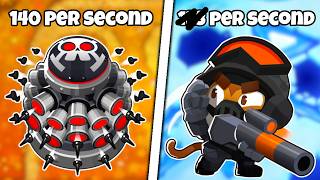 What Is The FASTEST Tower In BTD6 [upl. by Boehike731]