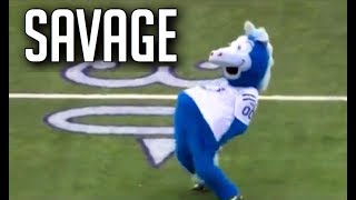 NFL Funniest Mascot Moments  HD [upl. by Sillek]