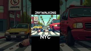 Jaywalking legalized NYC [upl. by Laidlaw]