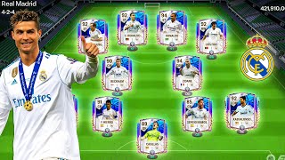 I Built Real Madrid Legends Squad  FC Mobile [upl. by Kilah211]