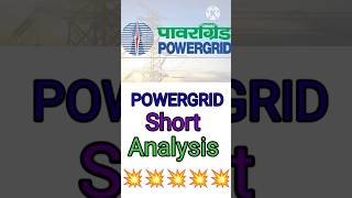 Powergrid Share Short Analysis  Powergrid Share News Today powergrid stockmarket viralvideo [upl. by Amiarom]