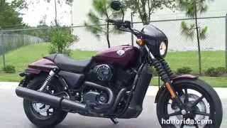 2015 Harley Davidson Liquid Water Cooled Street 500 amp 750 Motorcycles [upl. by Orlina]