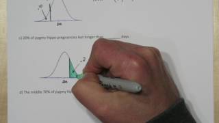 normalCDF amp InvNorm on TI84 Plus Calculator Normal Calculations [upl. by Boyer746]