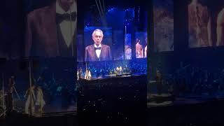 Andrea Bocelli 2024  Live from Prague O2 Arena  Vivo per lei [upl. by Nealson671]