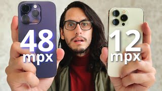 iPhone 13 Pro VS iPhone 14 Pro  Review en Español [upl. by Assele]