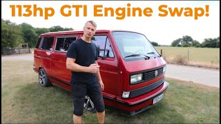 We put a 113hp Golf GTI engine in a T25  T3 [upl. by August60]