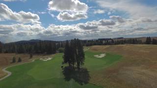 Circling Raven  Hole 12 Drone View [upl. by Ainej]