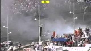 F1 2004  Monaco Grand Prix  crash Giancarlo Fisichella [upl. by Nilkcaj]