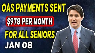 BIG NEWS Canadian Seniors to Receive 978 Month OAS Payments from CRA In Just Few Days [upl. by Aneer]