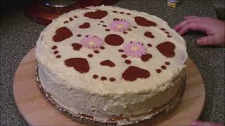 Die schnellste und einfachste Buttercreme Torte der Welt  ohne backen [upl. by Cung]