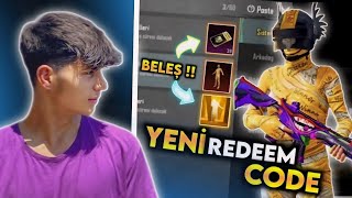 YENİ REDEEM CODE PUBG MOBİLE 2024❗ MUMYA SETİ VEREN AKTİF REDEEM KODLAR  PUBG MOBILE [upl. by Airotnahs]