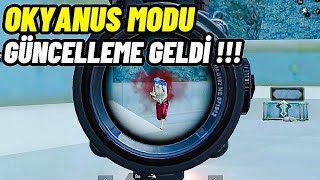 OKYANUS SERÜVENİ MODU GELDİ  YENİ GÜNCELLEME 1V4 PUBG MOBİLE [upl. by Parrie]