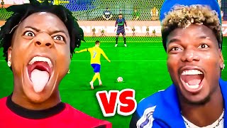 ISHOWSPEED vs PAUL POGBA FC25 WAGER [upl. by Olav]